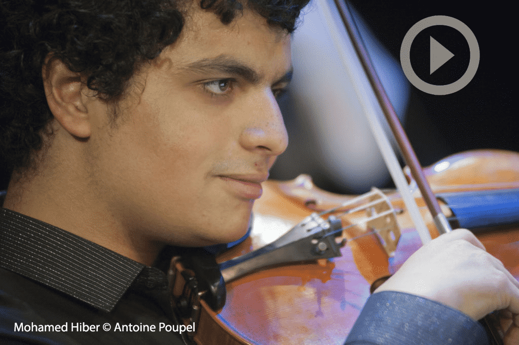International soloist violonist, Mohamed Hiber