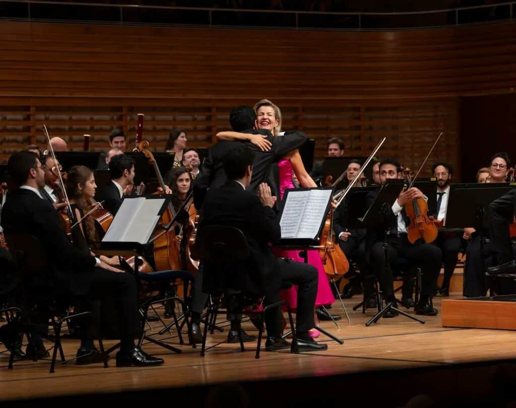 Mohamed Hiber Violinist with Anne-Sophie Mutter.